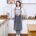 Adjustable Oil-Water Proof Transparent Cooking Apron