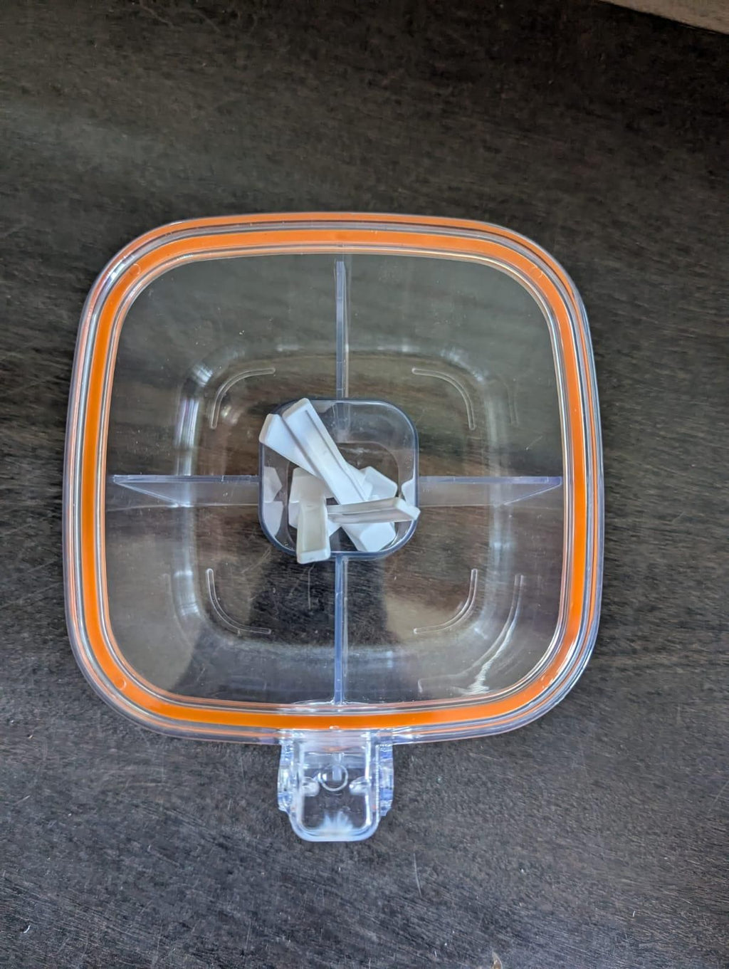 5 Section Transparent Spice Box